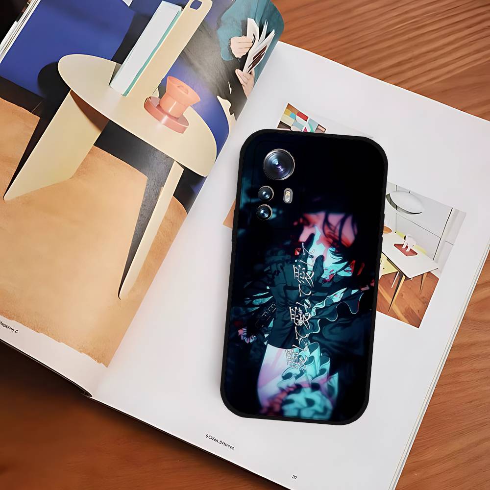 Idol A-Ado Phone Case For Xiaomi 11 12 Redmi Note 11 5G 8T 9A 9 10T Note 8 9 12SUltra Shockproof, Slim, Black,Case