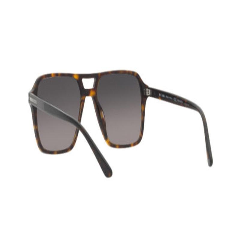 Prada Double Bridge Acetate Aviator Sunglasses Men's Tortoiseshell