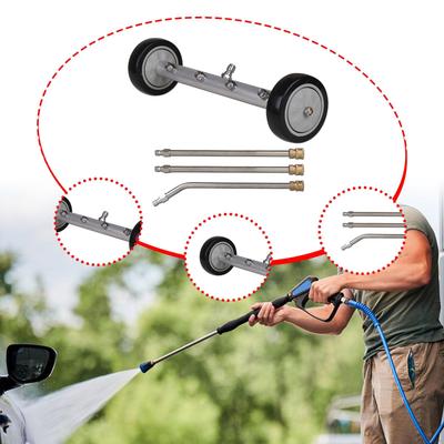 Undercarriage Pressure Washer Attachment Accessories 1/4 Quick Connect Interface Universal Water