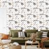 Cats and dots wallpaper for living room and bedroom 50x1000
