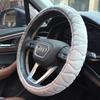Electric Heated Hand Warmer Steering Wheel Cover - 12V Quick Heating for Winter