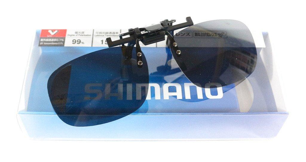 

SHIMANO Sunglasses Glasses TAC Matte Black Smoke Clip-on HG-019P