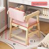 Multifunctional Student Desk with Bookshelf for Homework and Study in Bedroom or Dorm