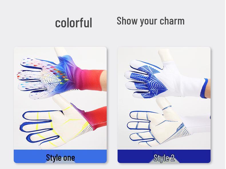 Professional Adult & Youth Goalkeeper Football Gloves - Non-slip, Wear-resistant, Breathable