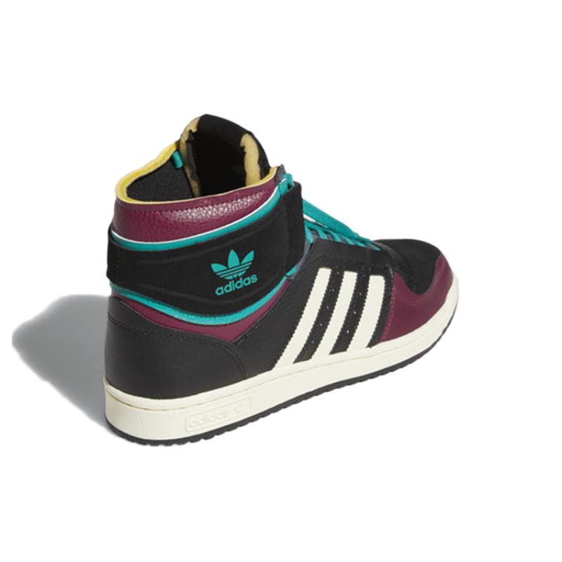 adidas originals Top Ten Black Burgundy Sneakers S24117