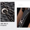 Trendy new first-layer sheepskin women's bag women's shoulder bag large-capacity fashion woven versatile light luxury