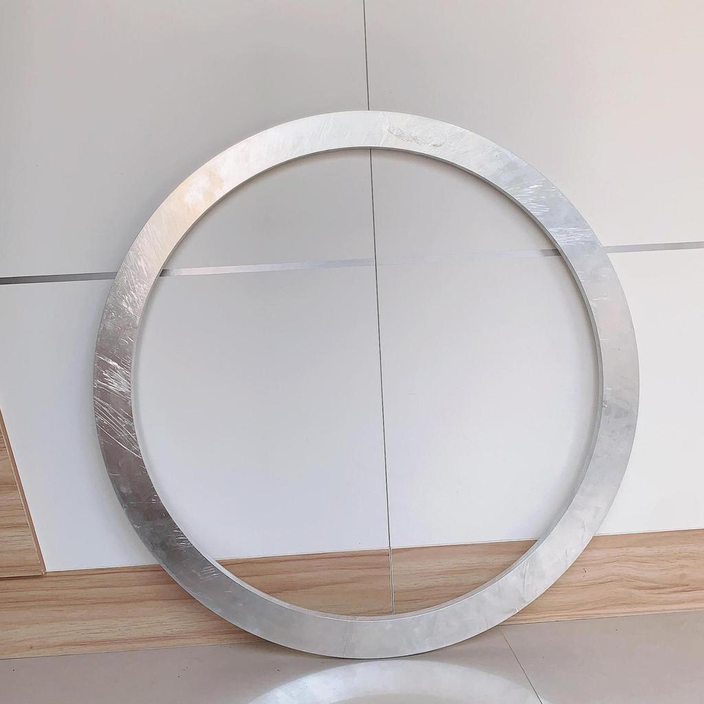 2mm Thick High-Temperature Resistant Pure Aluminum Sealing Ring for Oil Pipes - Flat Gasket E18