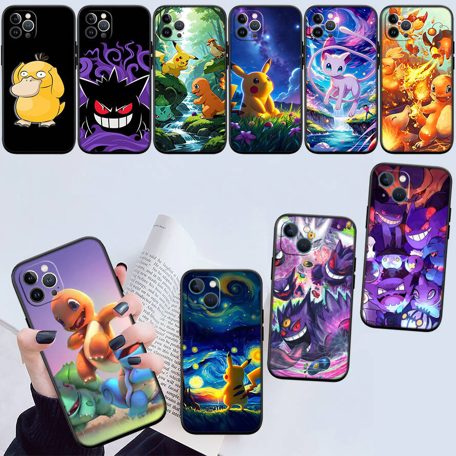 Pokemon Phone Case for Motorola Edge 60 60s 70 G86 G56 G54 E14 G04S G45 G54 G64 X30 X40 X50 S30 S50 Pro Power Tylus