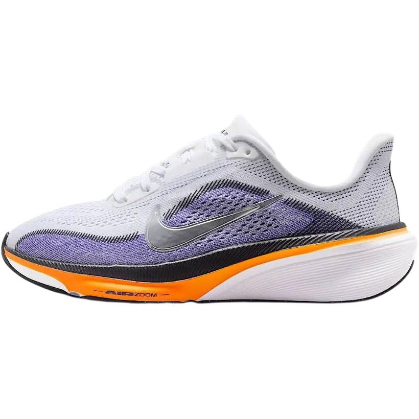 Nike Pegasus 42  Road GS White Lapis Total Orange Kids Sneakers Blue Metallic-Silver IH2306-100 36