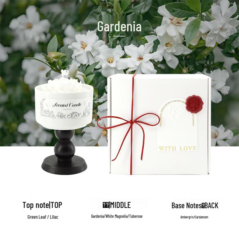 Milin Camellia Scented Candle Gift Set