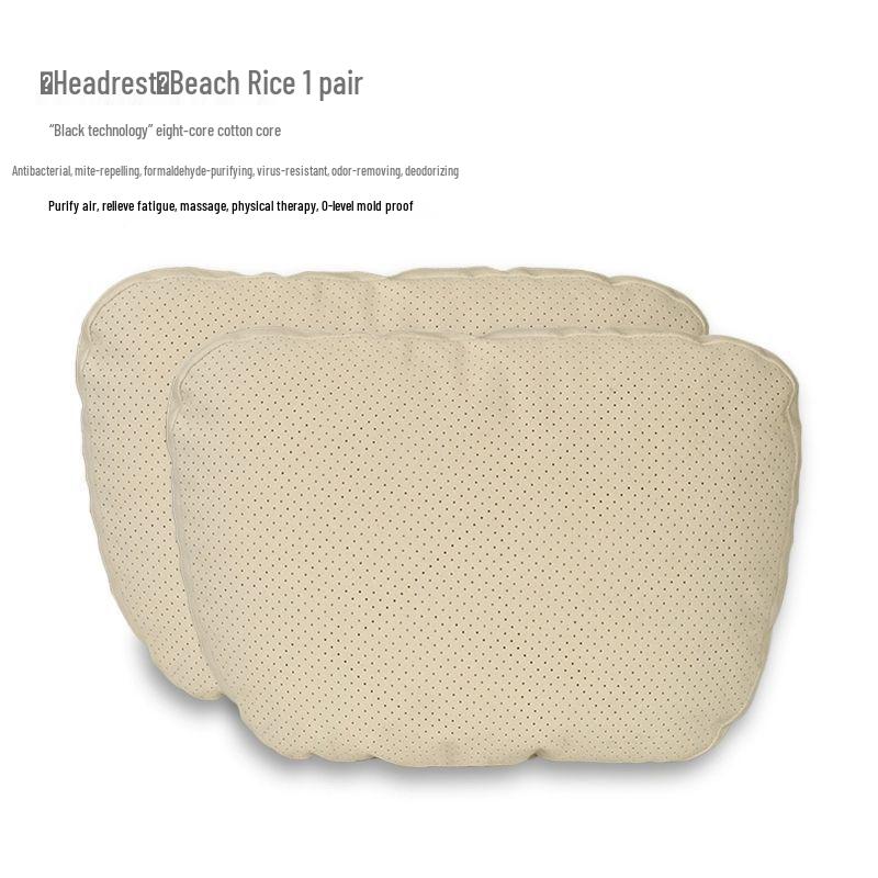 Car Headrest & Lumbar Support Pillow for Maybach and BMW