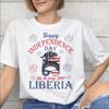 Men Women Liberia Independence Day T Shirt Cotton Graphic Printing TShirt Clothing Outfits