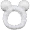 @ White Soft Panda Head Band For Makeup Shower Face wash UKZQ384 50%off
