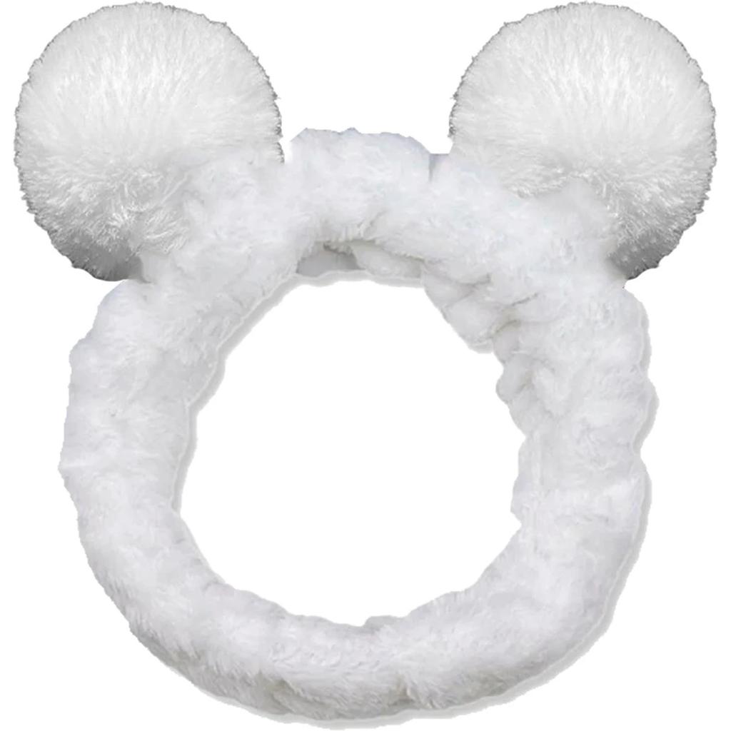 @ White Soft Panda Head Band For Makeup Shower Face wash UKZQ384 50%off