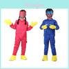Dětský kostým Huggy Wuggy Poppy Playtime Cosplay Body Jumpsuit Maska Rukavice Pro Unisex