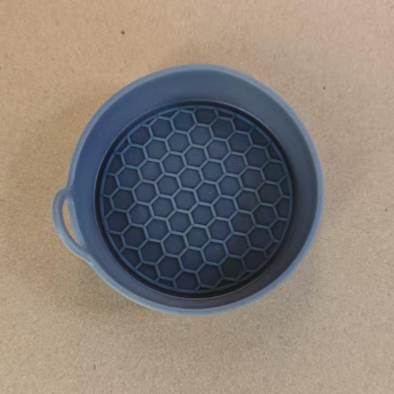 2Pcs Anti-Slip Coaster For Car Stable Food Grade Silicone Gel Drink Holder Pad Universal Auto Cup Holder Coasters Silent Cup Pad