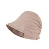 Autumn and winter new fashion knitted basin hat, solid color versatile bucket hat women's versatile bucket hat