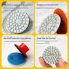 2" Angle Grinder Water Polishing Pad - Small Diamond Dry Polisher for Marble & Stone