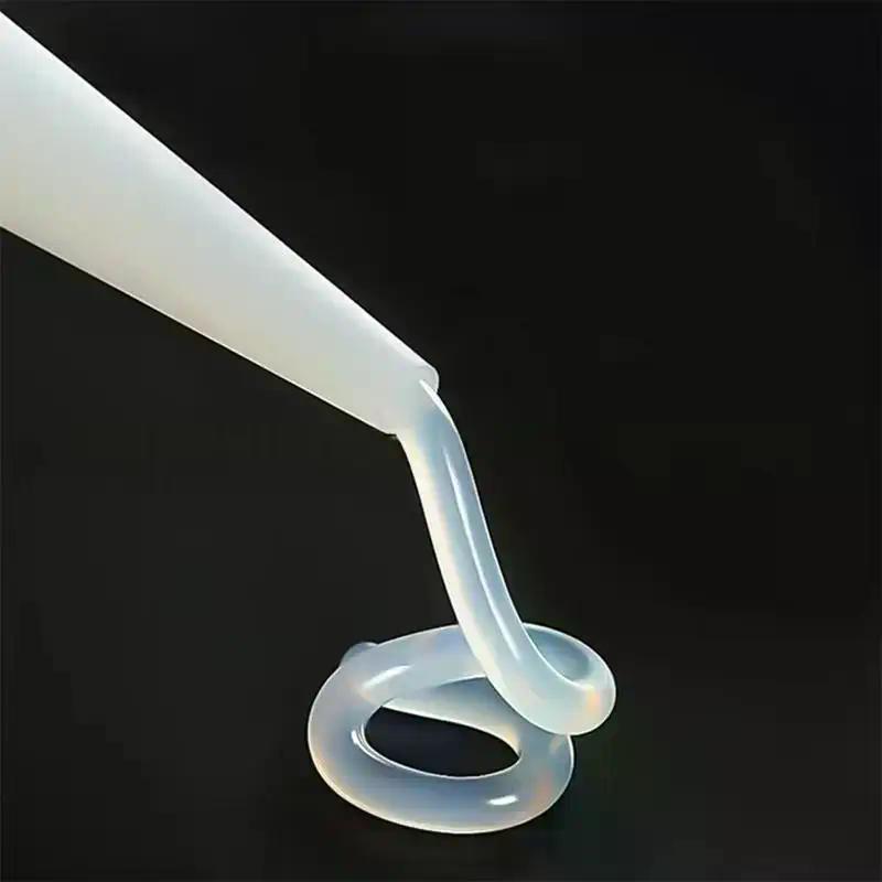 1 Set Caulking Gun Nozzles Cap Red Caulk Saving Cap Glass Glue Tip Sealing Cap  Glue Mouth Protective Cover
