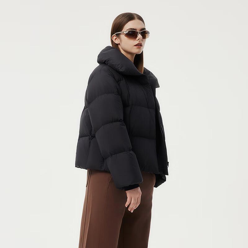 Tanboer Women's Short Casual Lapel Down Jacket TBF530322Z