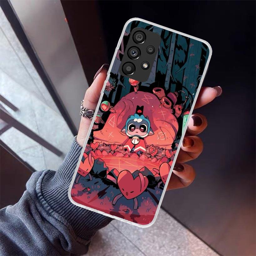 Game C-Cult Of The Lamb Phone Case For Samsung Galaxy A52 A51 A50S A32 A22 A12 A02S A72 A71 A31 A70 A30S Note 20 Ultra 10 Plus S