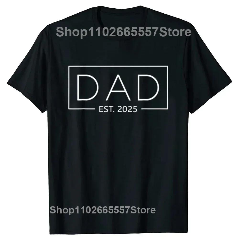 Funny Senior 2025 Dad Class of 2025 Father Daddy Father T Shirts Short Sleeve Birthday Gifts Tshirt Mens Clothing Loose Style