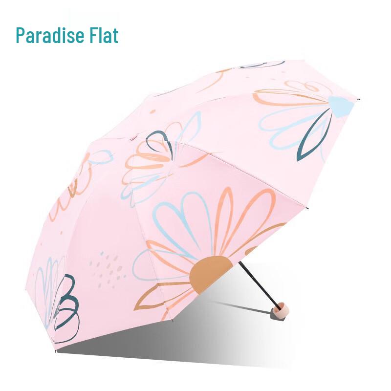 Heaven 33886E A Curtain of Flowers Dream Tri-Fold UV Umbrella