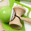 Kendama KROM POP Chrome Pop LOL Sticky Clear (Lime Green)