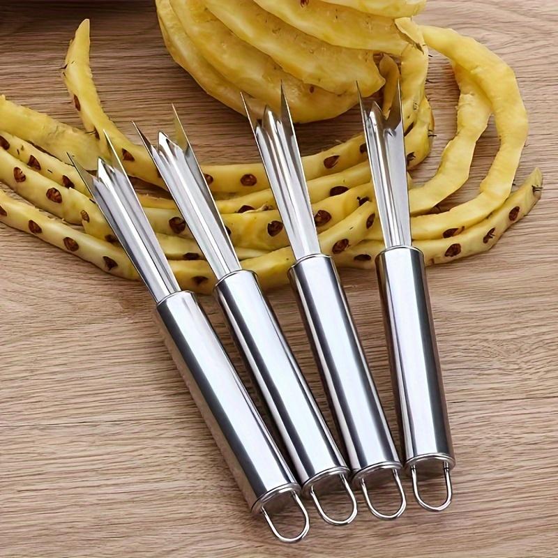 1PC pineapple peeler, eye removal clip, pineapple knife, seed digging peeler, fruit cane knife, commercial peeler knife tool artifact