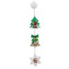 Christmas LED Suction Cup Lights: Creative String Lights for Windows, Curtains, Trees, Reindeer & Bells