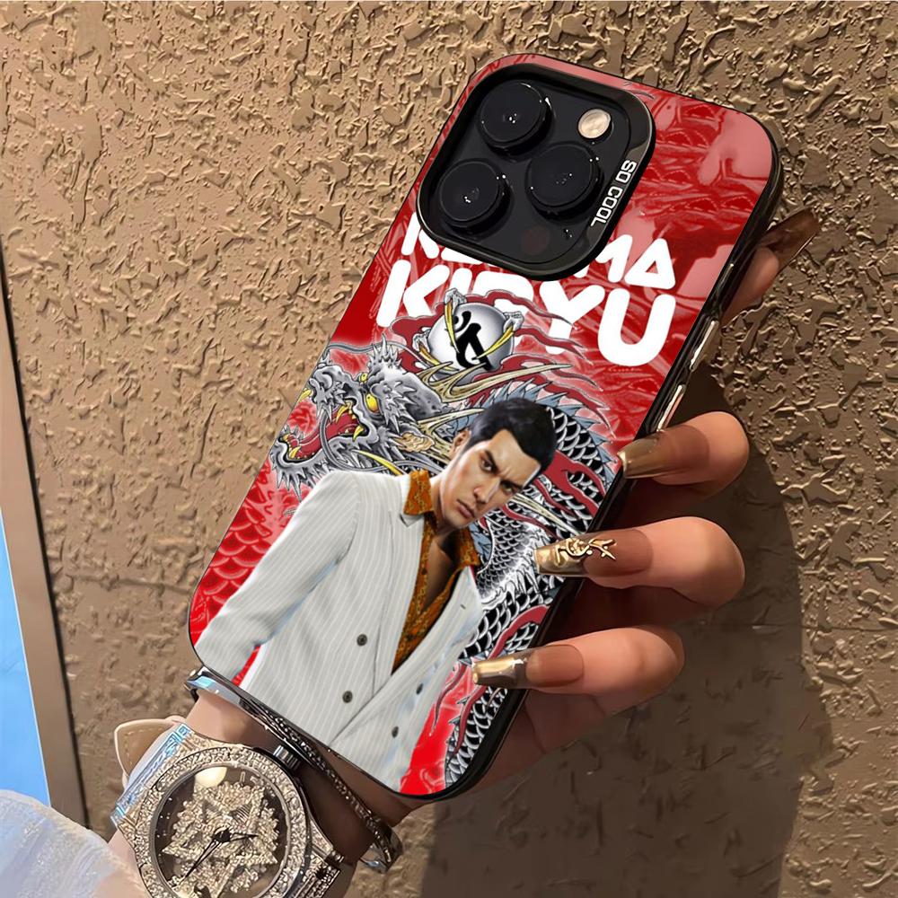 Y-Yakuza 0 Game Phone Case  Phone Case For iPhone 14 16 15 11 12 13 Pro Max Mini Plus Shockproof Cover