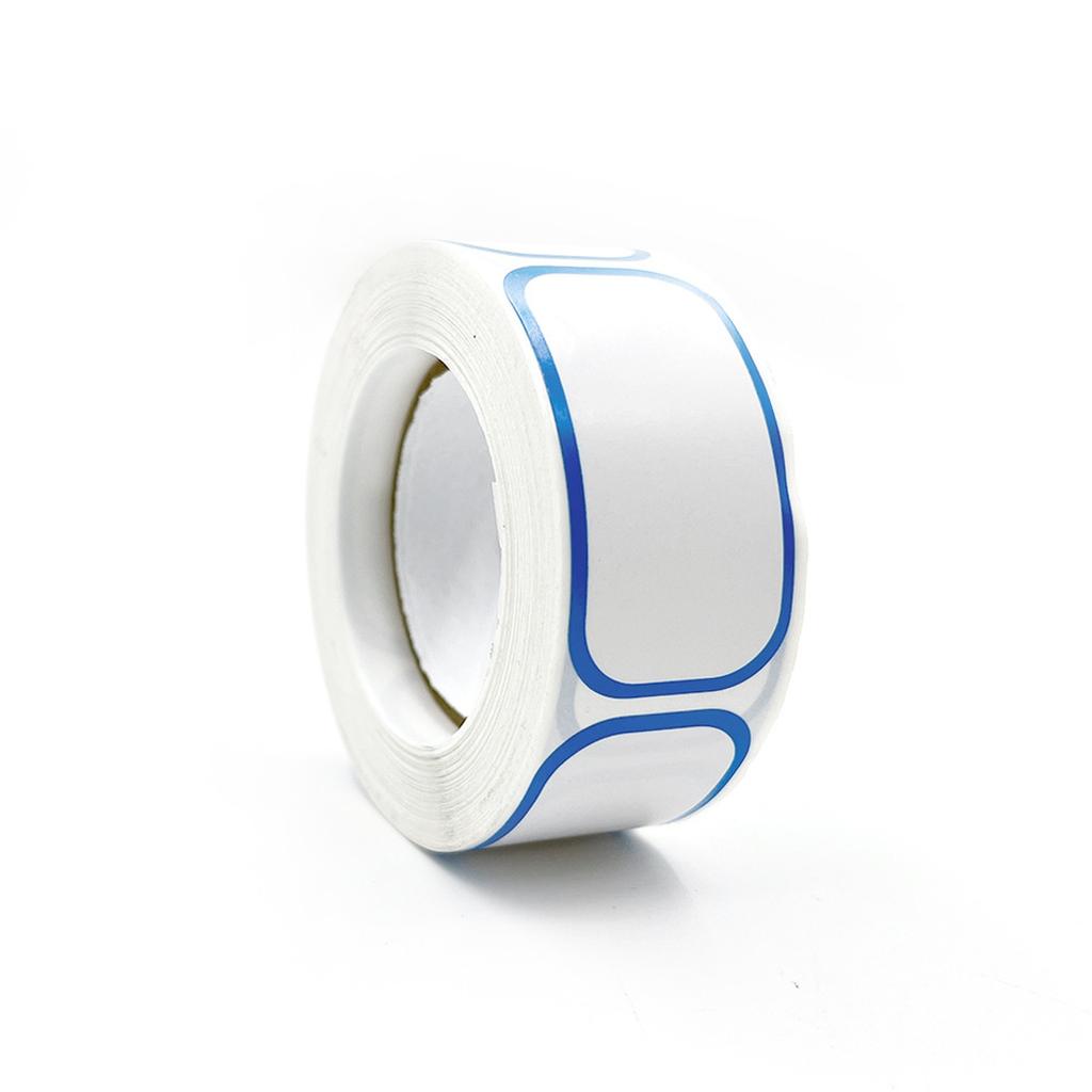 Colorful Blank Label Stickers Roll Handwritten Marking Stickers Self-Adhesive for Jars Bottles Seasoning