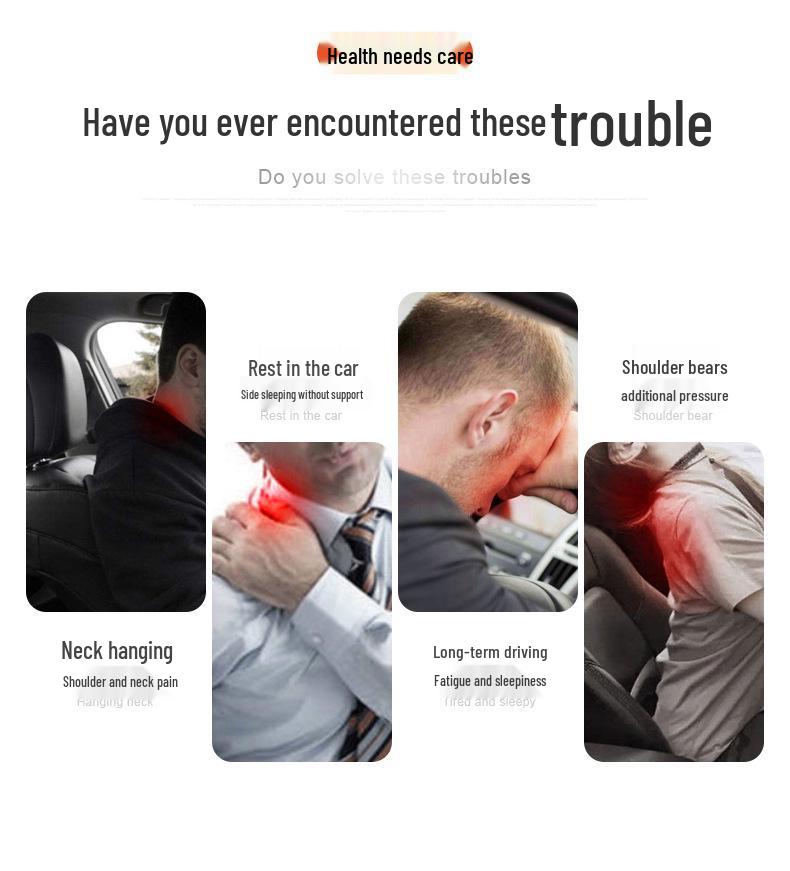 AITO M7/M9/M5 Car Headrest Pillow - Interior Seat Modification Accessory