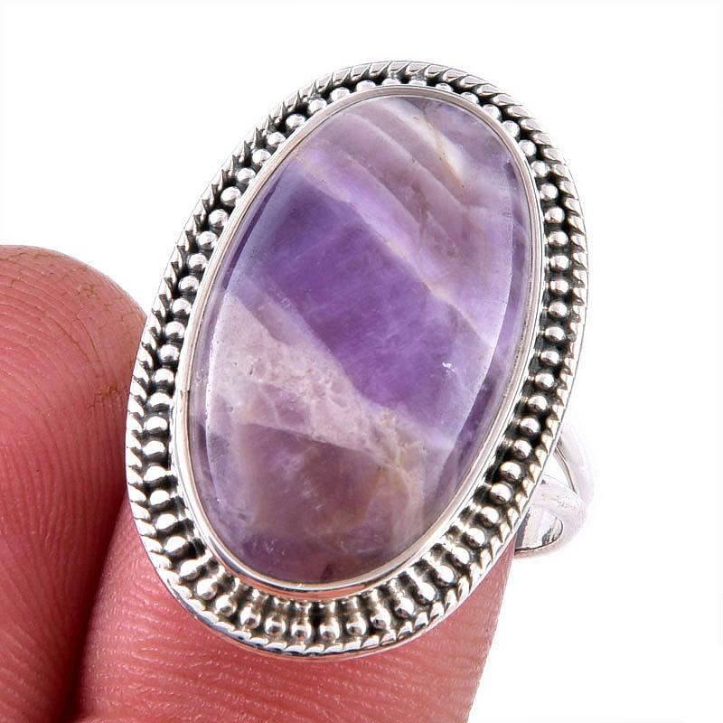 

Кольцо из стерлингового серебра 925 пробы с натуральным камнем Тиффани S.7.5 P4O72