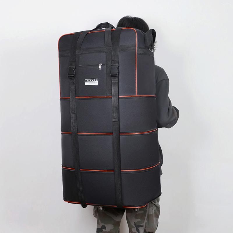 Bolsa de Viaje Plegable Maleta Rueda Universal Caja de Almacenamiento Viajar al Extranjero Envío Aéreo Bolsa de Equipaje Retráctil de Gran Capacidad