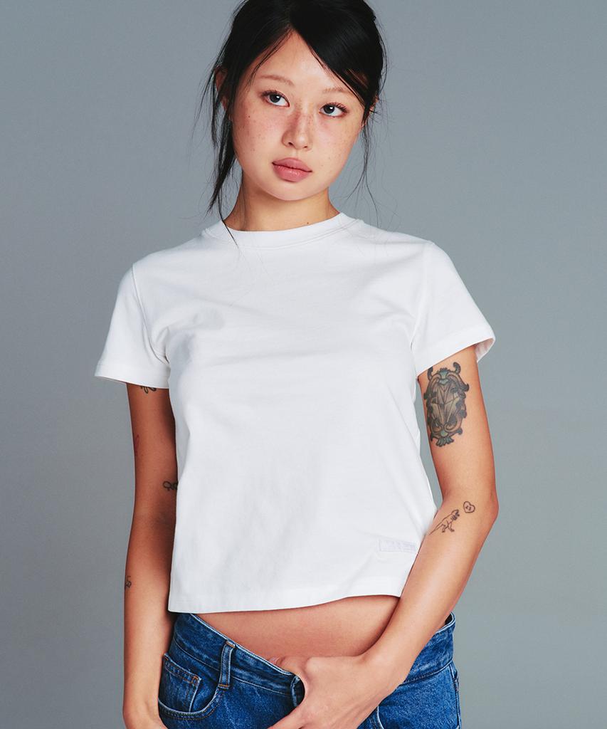 AMES-WORLDWIDE Classic Basic Tee White