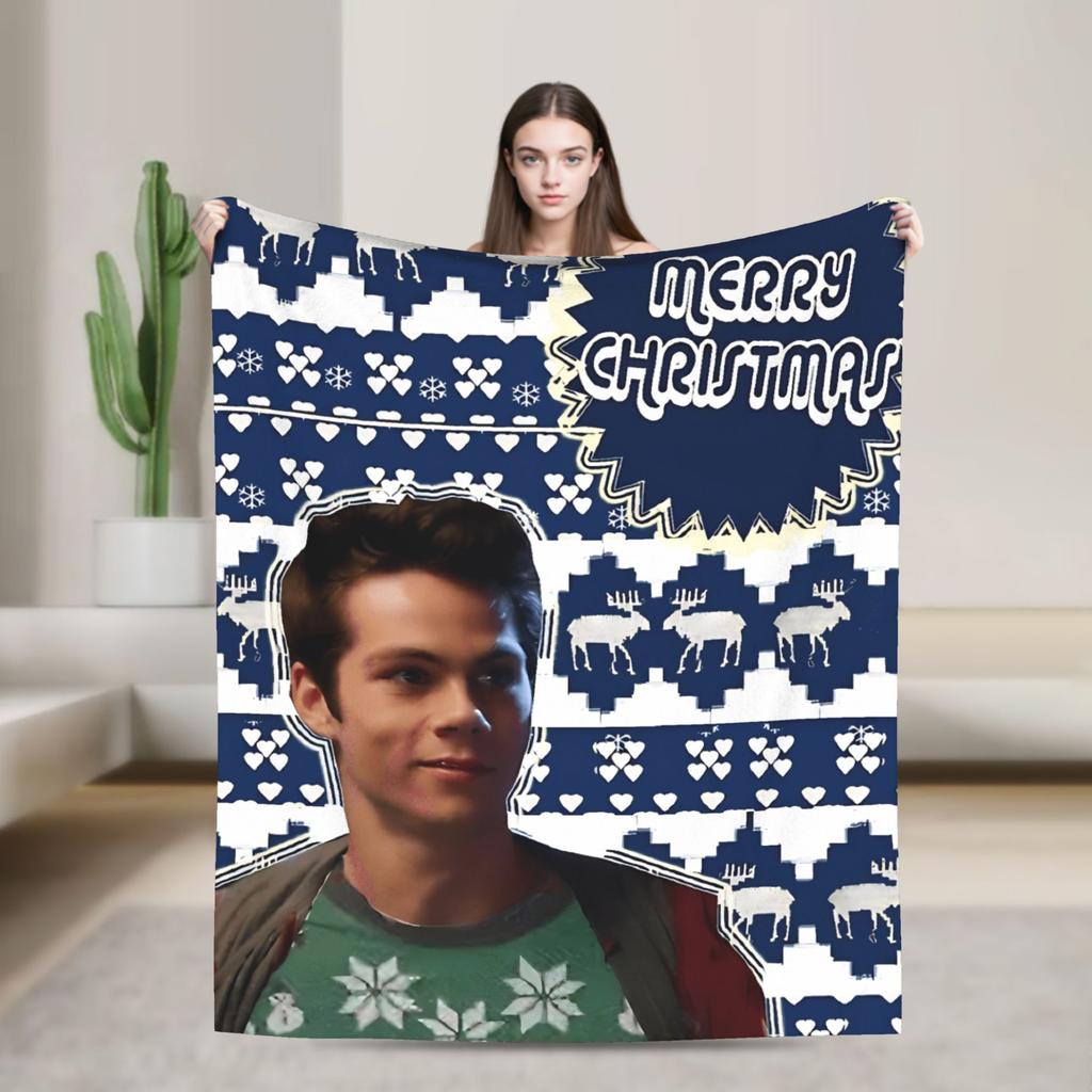 Revelations Teen Wolf Blanket  Travel Flannel Throw Blanket For Living Room Super Soft Design Quality Bedspread Birthday Present