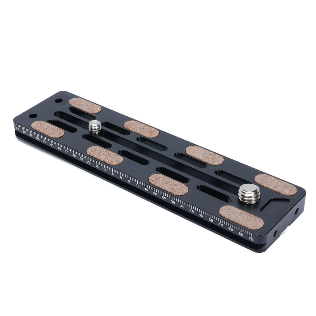 140MM Camera Quick Release Plate with 14in 38in Screw Aluminum Alloy Tripod Mount Baseplate for