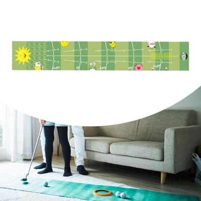 Golf Putting Matte Trainer Schlagübungs-Trainingsgerät Verbesserung der Genauigkeit für Kinder