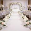 Wedding Arch Waterfall Floral Arrangement for Banquet or Photography Prop