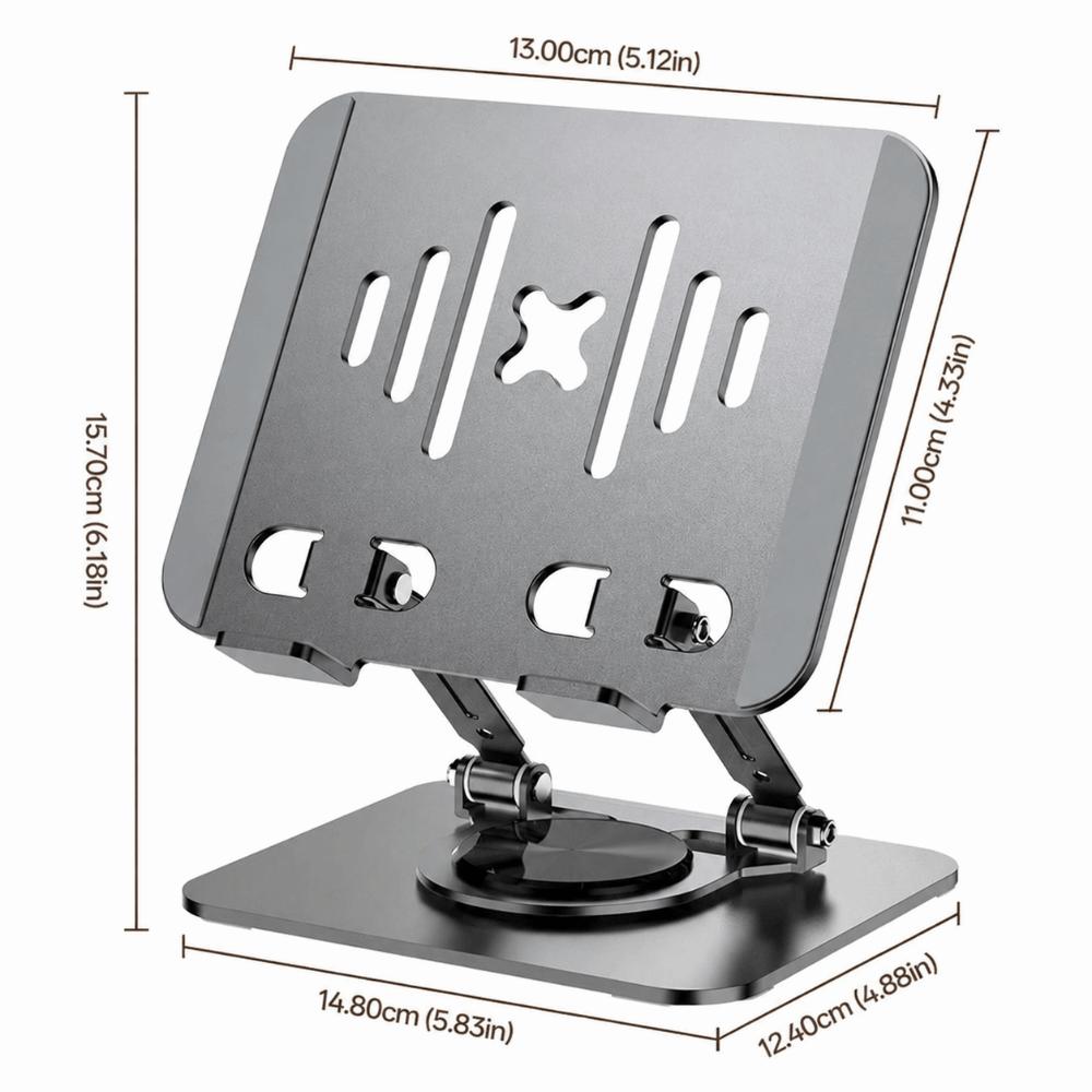 360 Degree Rotation Tablet Stand Adjustable Tablet Rack Tablet Accessories Tablet Holder  Desk Use