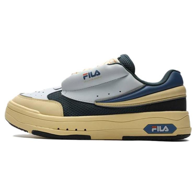 New FILA Disruptor Mix Skate Shoes 'Yellow Teal Silver' F12M334201FDI