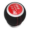 6 Speed Gear Shift Knob Manual Shifter Head Automotive Body Parts Replacement for Subaru Red
