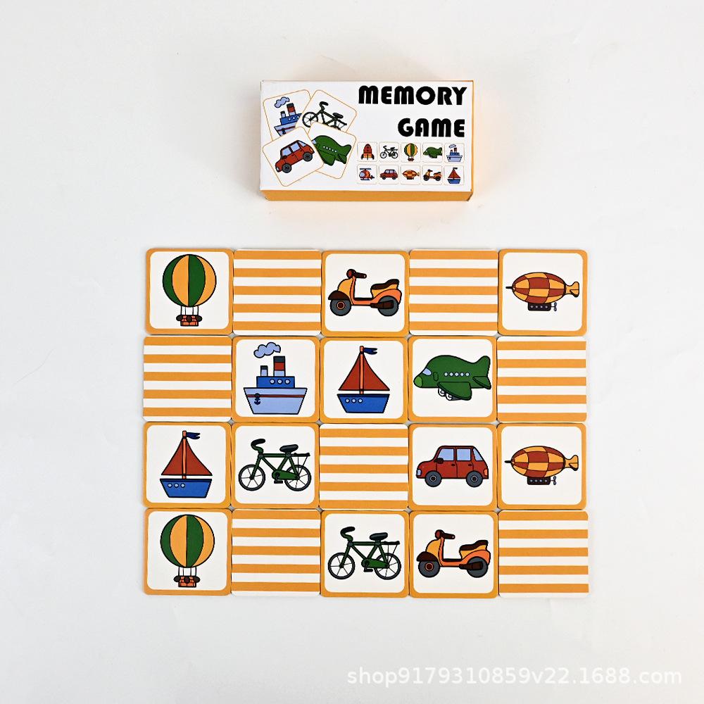 Memory Matching Game Cards, Brain Training Toys, Family Interactive Board Game, Kids Party Card Game