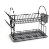 Dish Rack - QUID - Armony - 2 Heights - 52 X 23 X 36 Cm - Plastic - Grey