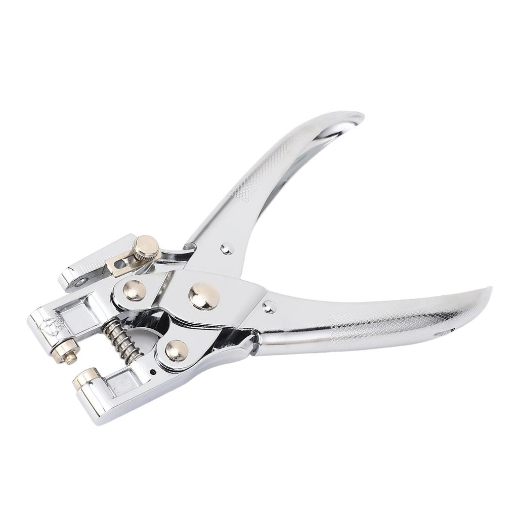 5mm Single Hole Puncher Eyelet Grommet Handheld Punching Tool A4 Paper 30 Sheets Capacity