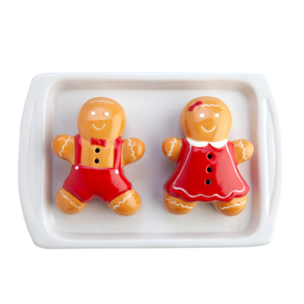 Flavour Mates Salt & Pepper Set (Gingerbread)