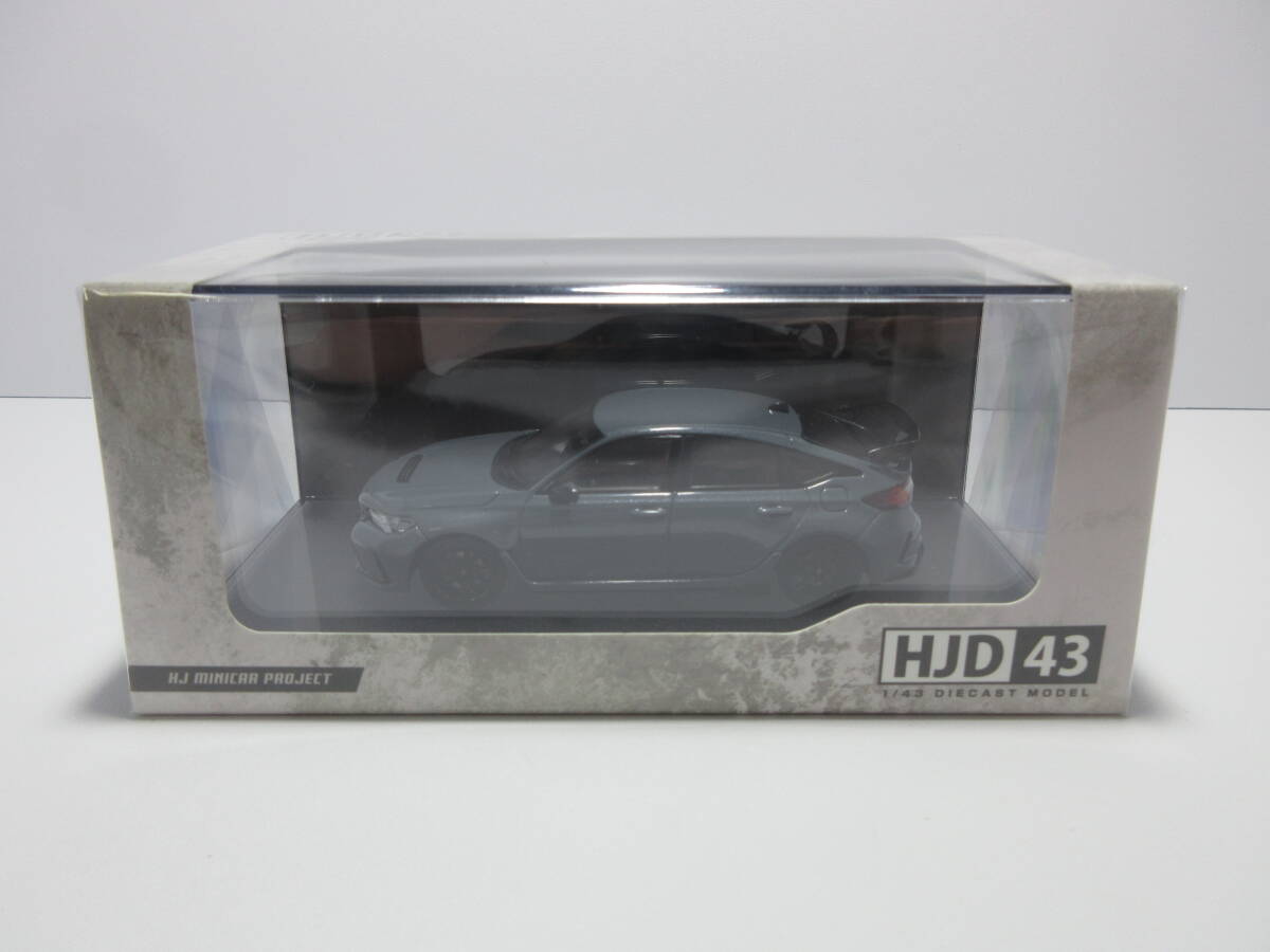 

[USED]Miniature Car 1/43 Hobby Japan Honda Civic Type R FL5 Sonic Gray Pearl Model Car