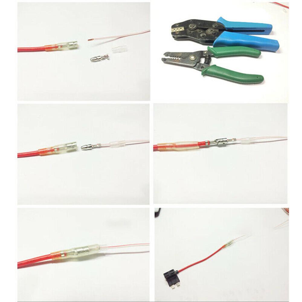 5 Pcs Automotive Mini 15A Car Fuse Box Holder Splitter Devices Electrical Appliances Auto Parts Supply Fuses For RV Cars Set Fuses4