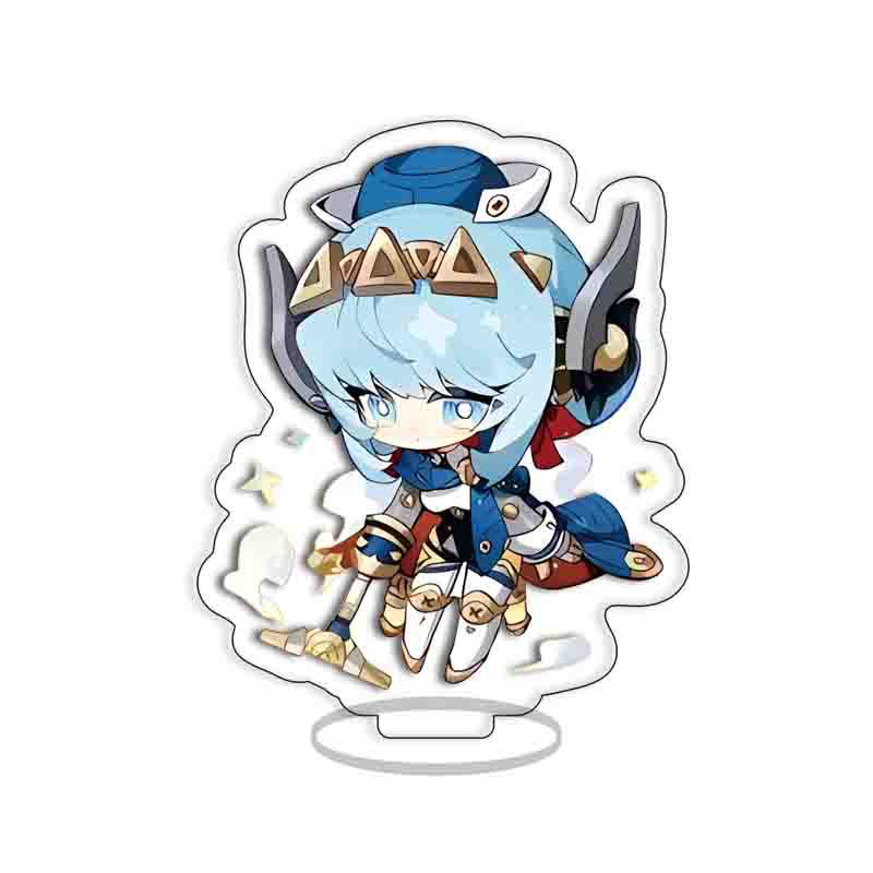 Mezzanine, Milk Tea, Cute Acrylic Standing Sign, Animation Peripheral Cartoon Pendant 8Cm